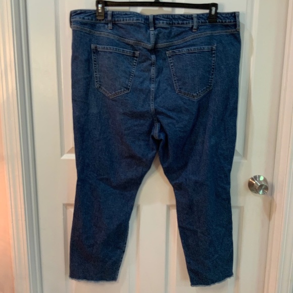 Torrid Button Fly Straight High Rise Distressed Jeans Size 24 - Picture 4 of 9